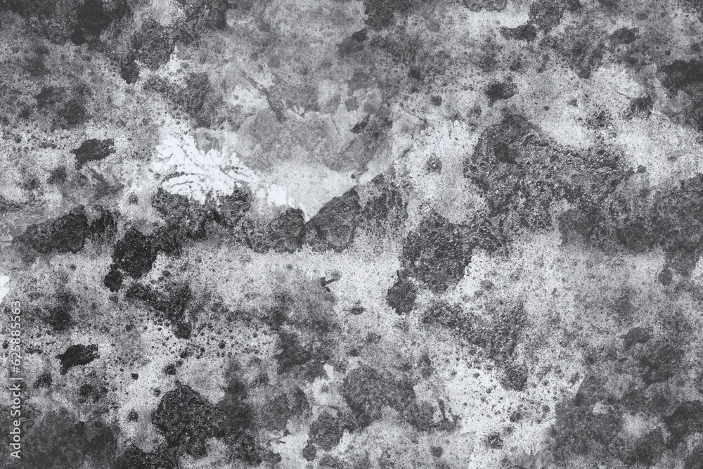 Fototapeta premium Gray illustration grunge wall background.