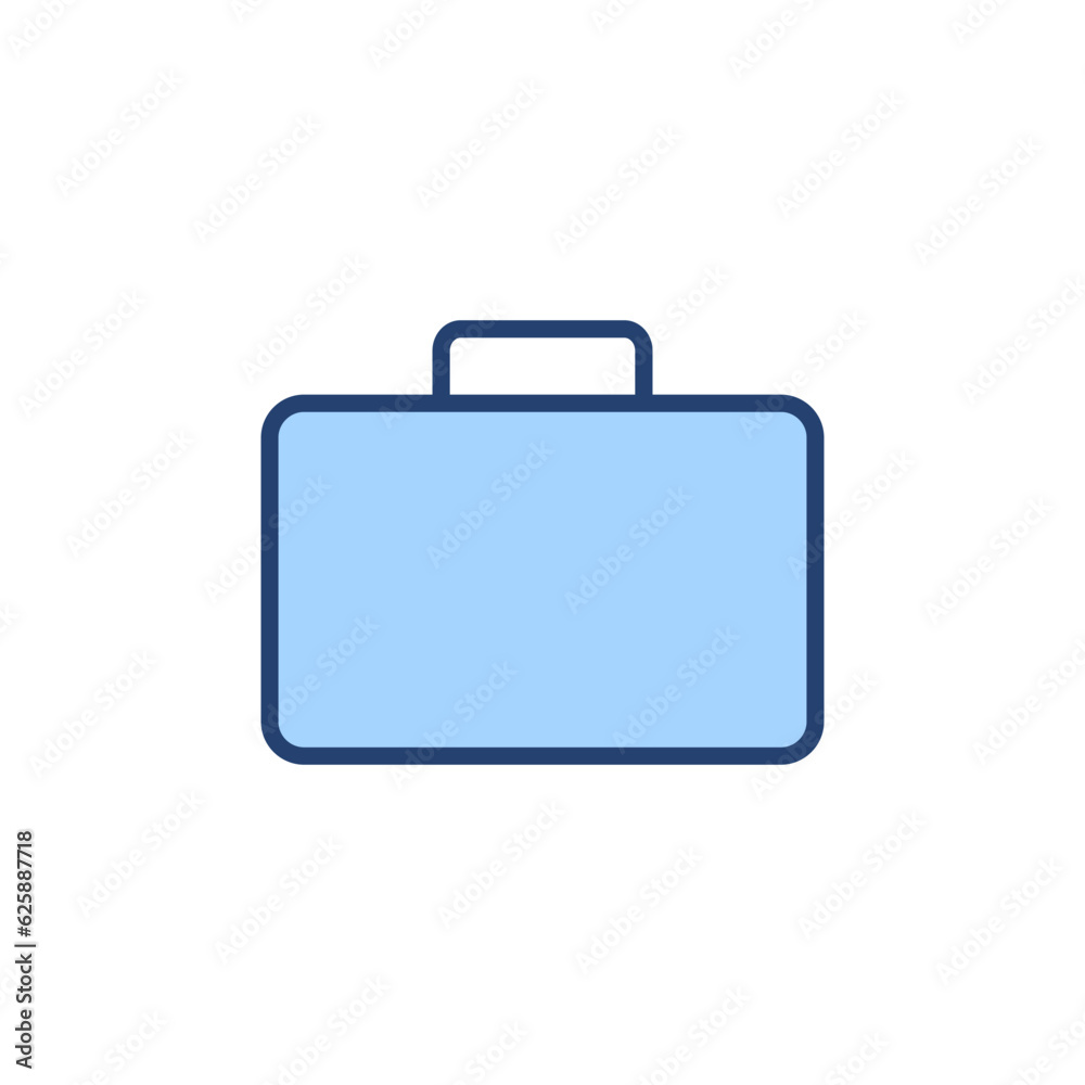 Briefcase icon vector. suitcase sign and symbol. luggage symbol. Briefcase icon vector. suitcase sign and symbol. luggage symbol.