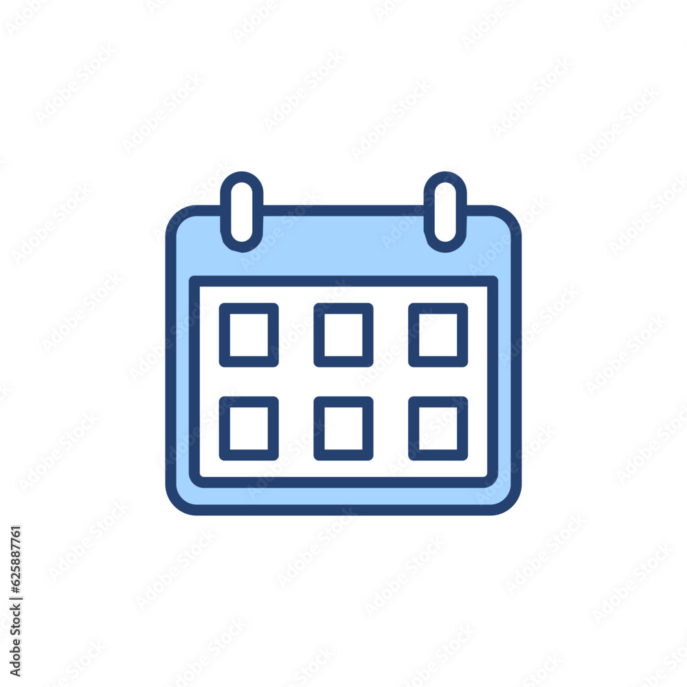 Calendar icon vector. Calender sign and symbol. Schedule icon symbol Calendar icon vector. Calender sign and symbol. Schedule icon symbol