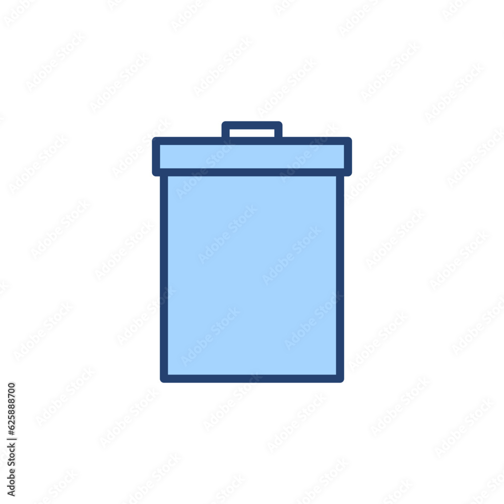 Trash icon vector. trash can icon. delete sign and symbol. Trash icon vector. trash can icon. delete sign and symbol.