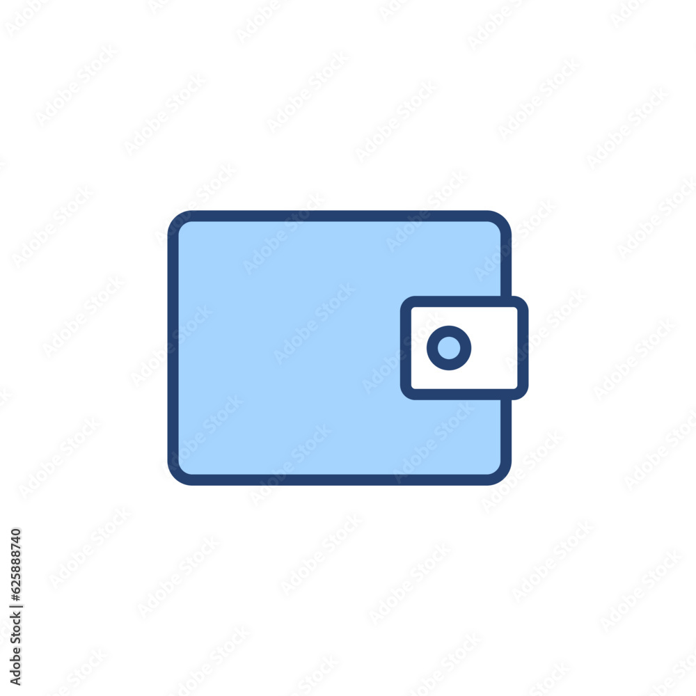 Wallet icon vector. wallet sign and symbol Wallet icon vector. wallet sign and symbol