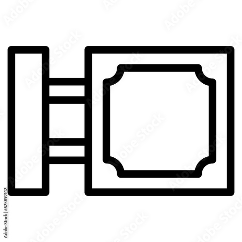 road sign line