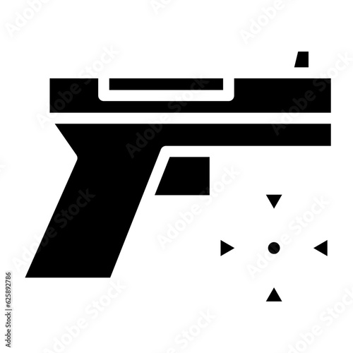gun glyph 