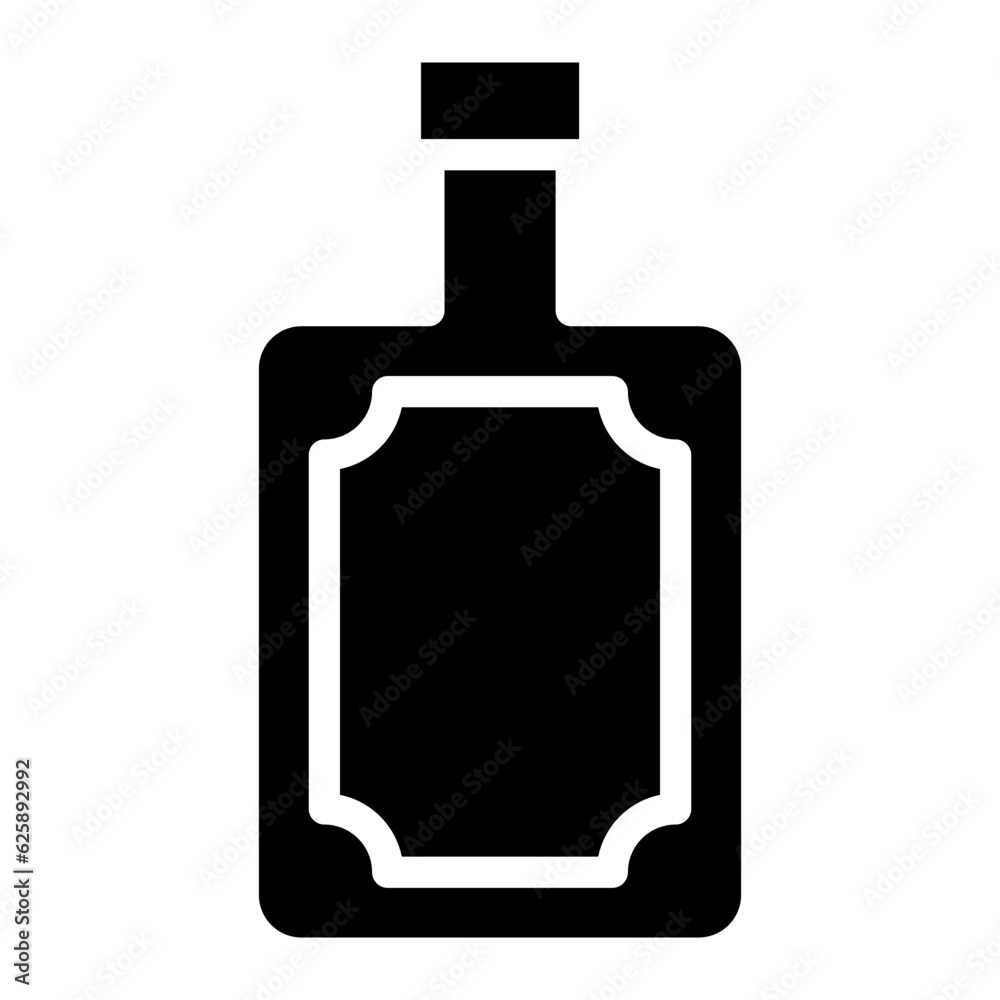 water bottle glyph water bottle glyph