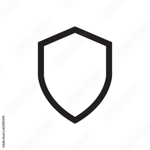 shield icon design vector template