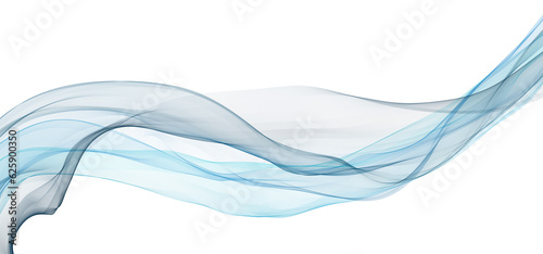 abstract blue smoke