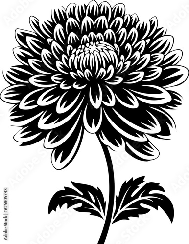 Silhouette flower rose and vector images