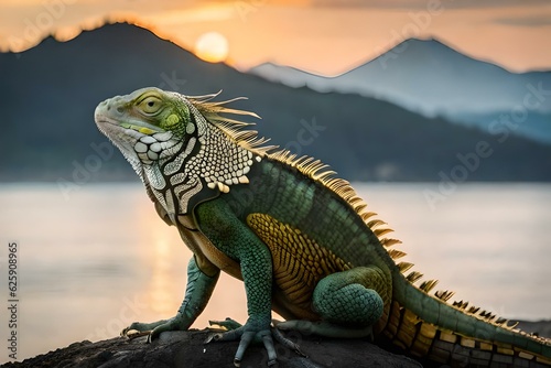 iguana on the rocks © ahmad05