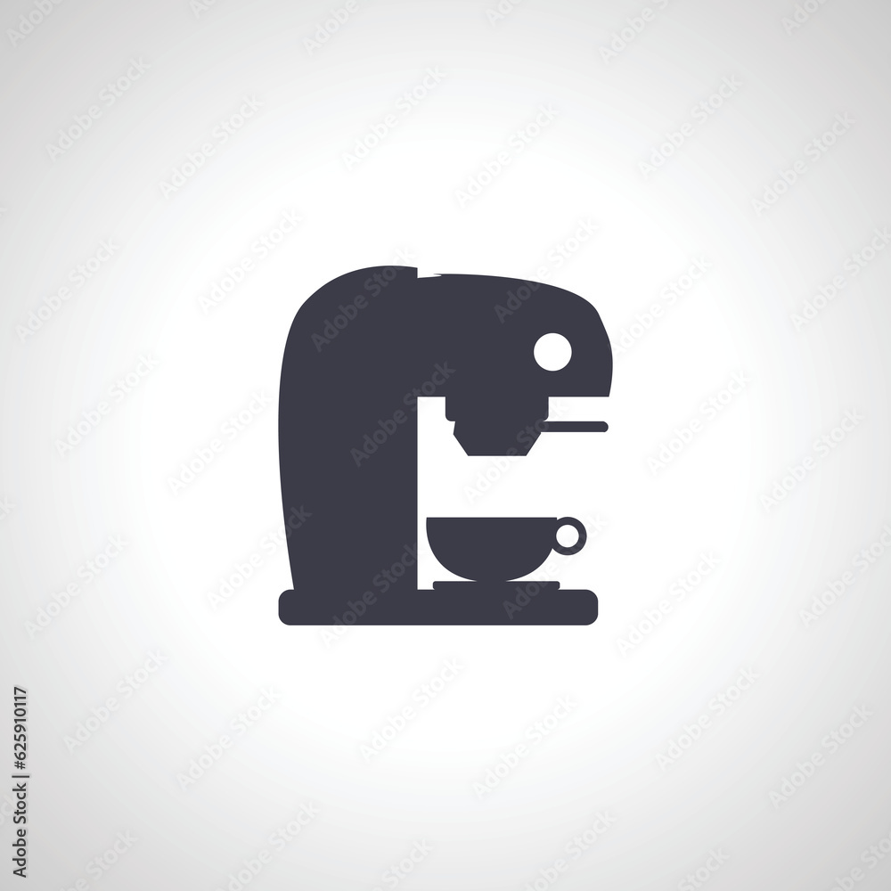 coffee machine icon. espresso machine icon.