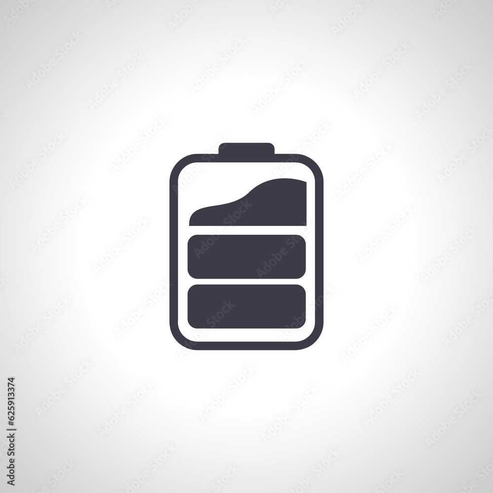 Obraz premium battery icon. battery icon. battery icon. battery icon.