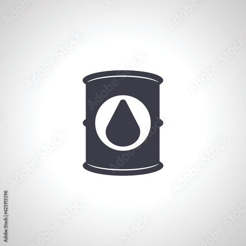 oil barrel icon. barel with oil icon.