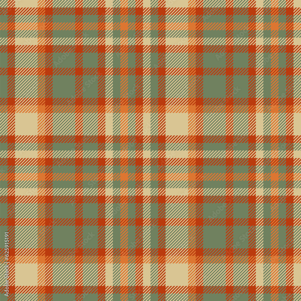 Fabric plaid background of textile check vector with a seamless tartan texture pattern.
