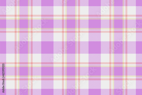 Background pattern seamless of textile tartan fabric with a check vector plaid texture.