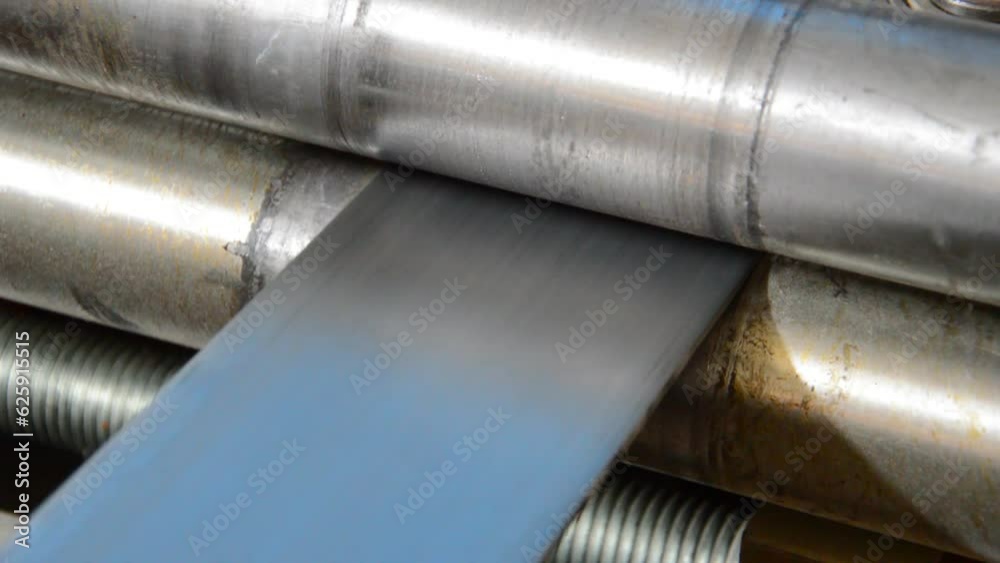 iron sheets advancing towards the machine iron sheets advancing towards the machine