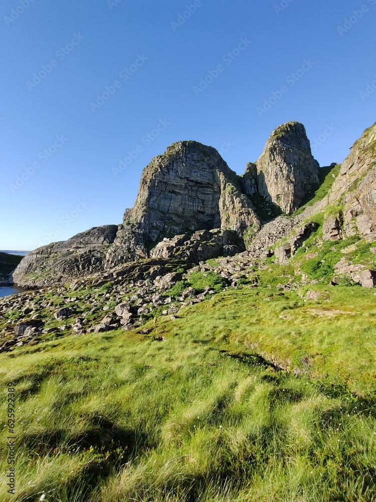 rocks in the mountains
