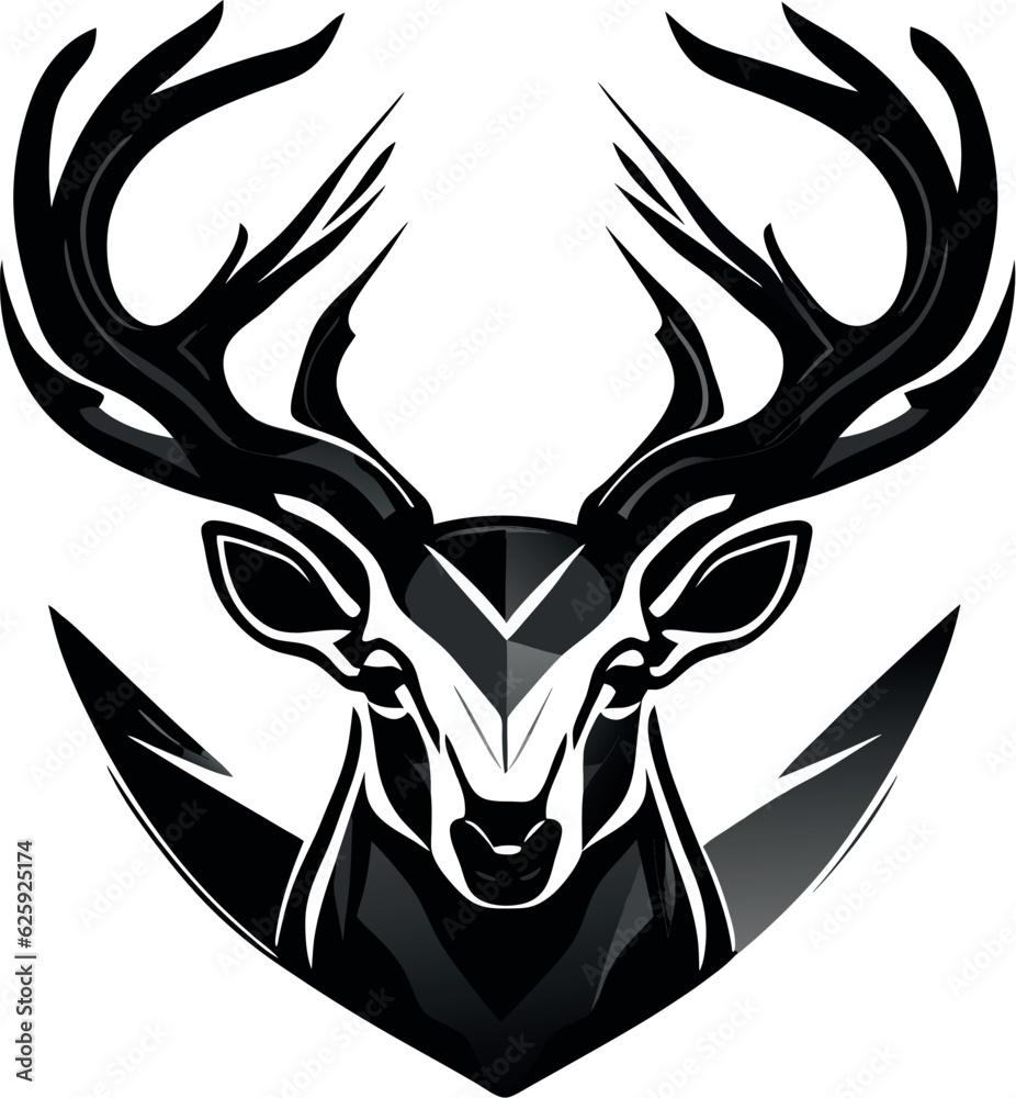 Deer head vector Deer head vector