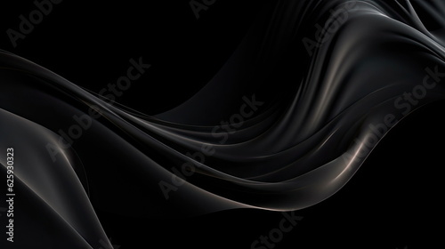 abstract smooth black background  closeup texture of black color