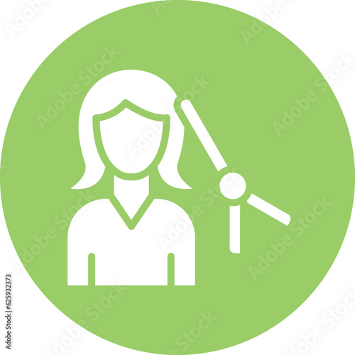 Vector Design Curling Icon Style