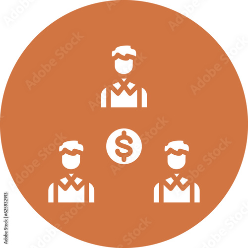 Vector Design Crowdfunding Icon Style