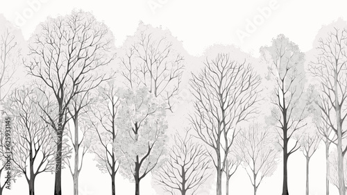 trees in winter