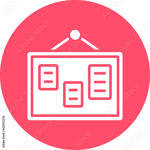 Vector Design Pinboard Icon Style