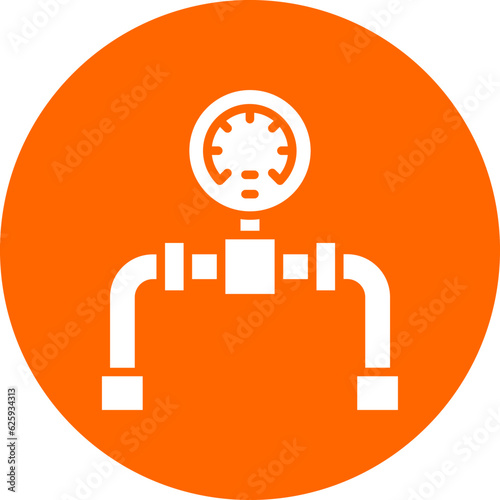 Vector Design Pressure Check Icon Style