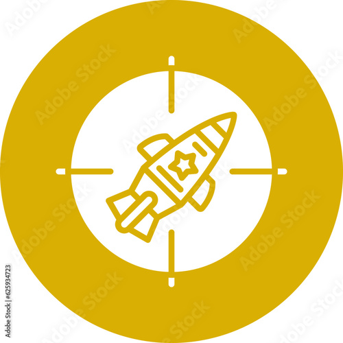 Vector Design Red Zone Icon Style