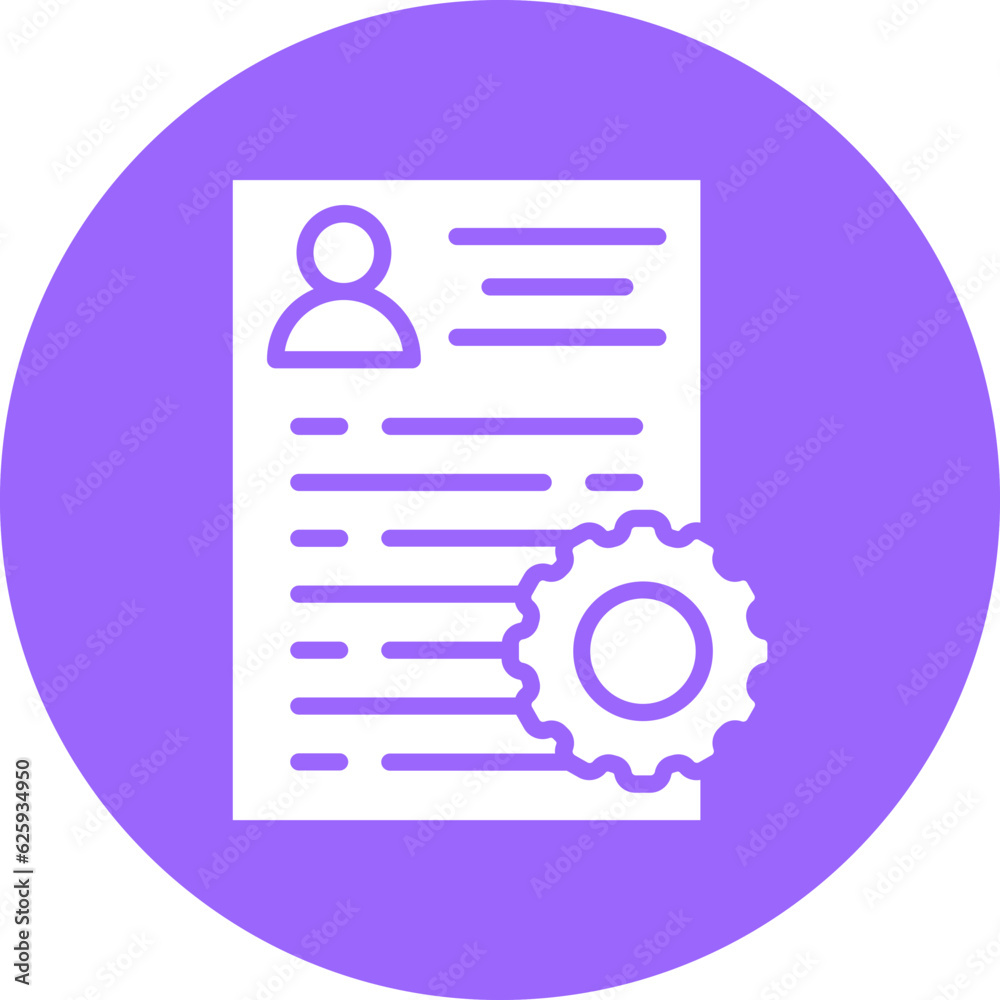 Vector Design Applicants Management Icon Style Vector Design Applicants Management Icon Style