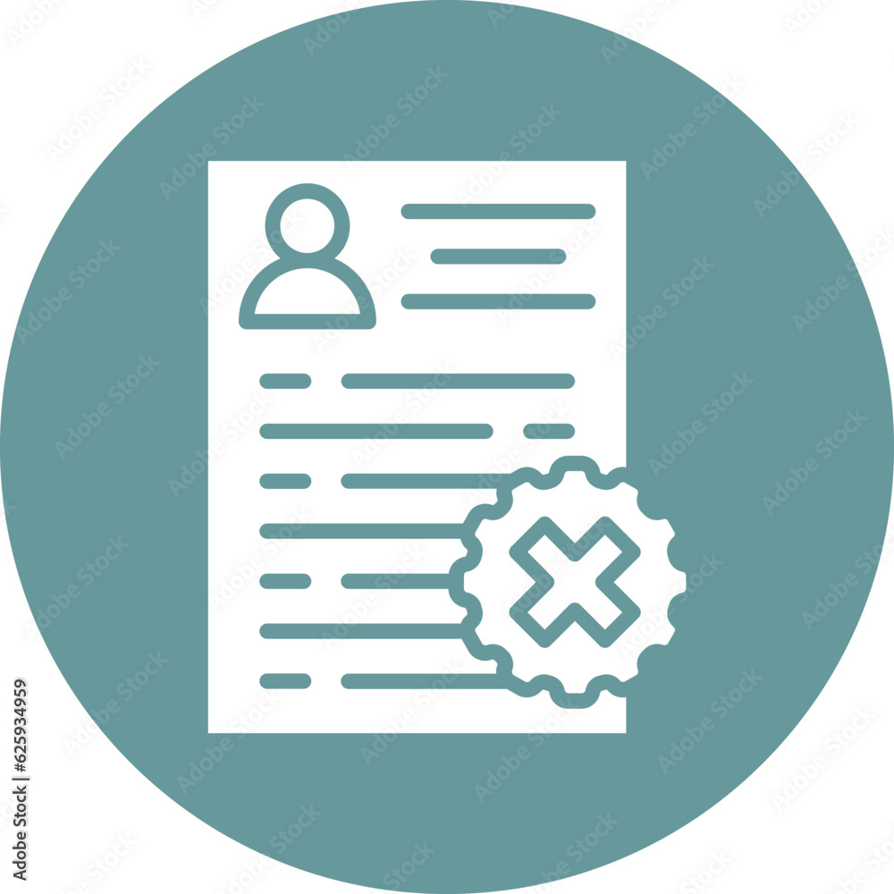 Vector Design Bad Resume CV Icon Style Vector Design Bad Resume CV Icon Style