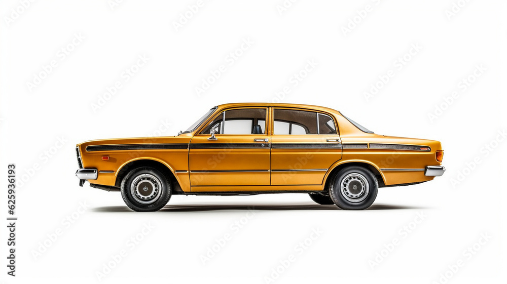 Vintage Old Car 1970s - Carro Antigo dos Anos 1970