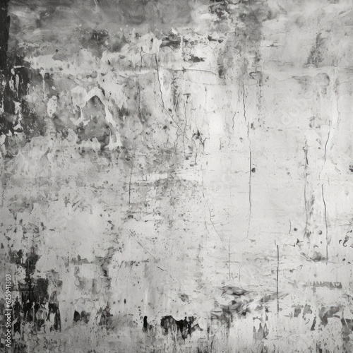 Grunge Texture: Grey Black and White Wall Plaster 