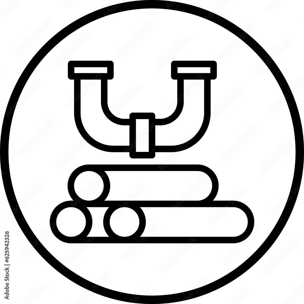 Vector Design Industry Pipe Icon Style Vector Design Industry Pipe Icon Style