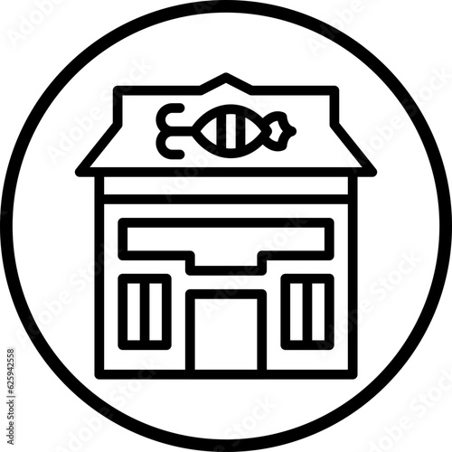 Vector Design Bait Shop Icon Style