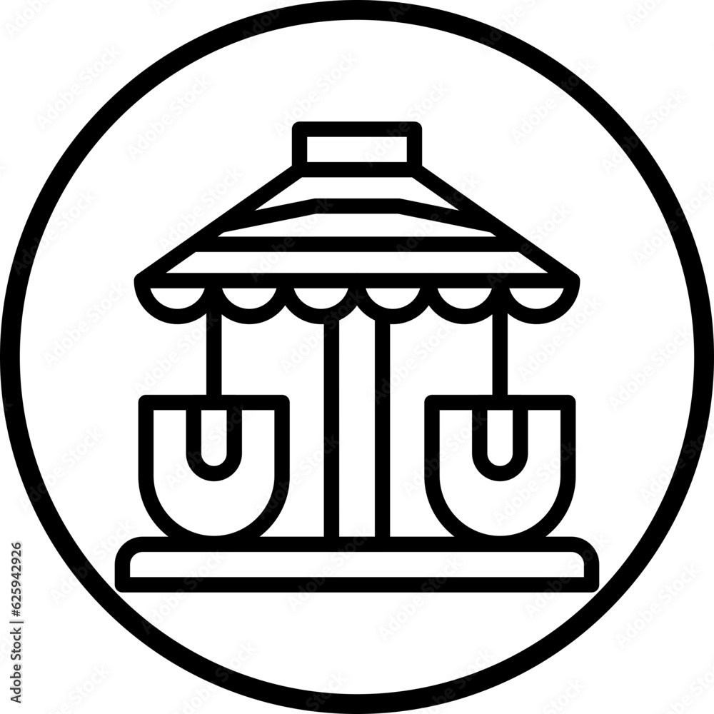 Vector Design Cup Ride Icon Style