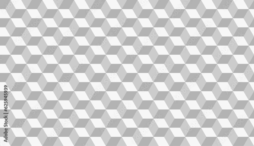 Seamless cube pattern ,3d monochrome repeat background vector illustration. Seamless cube pattern ,3d monochrome repeat background vector illustration.