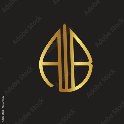 AB logo design for your company