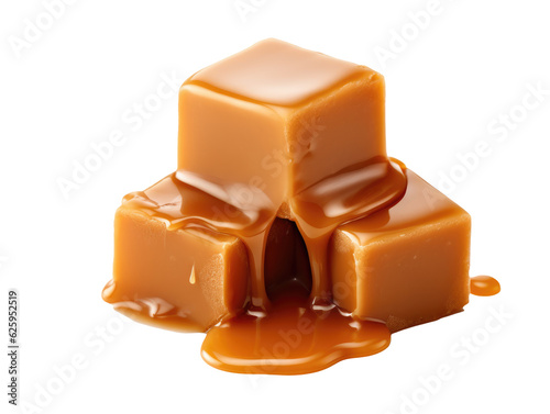 Cut-Off Stacks of Caramel