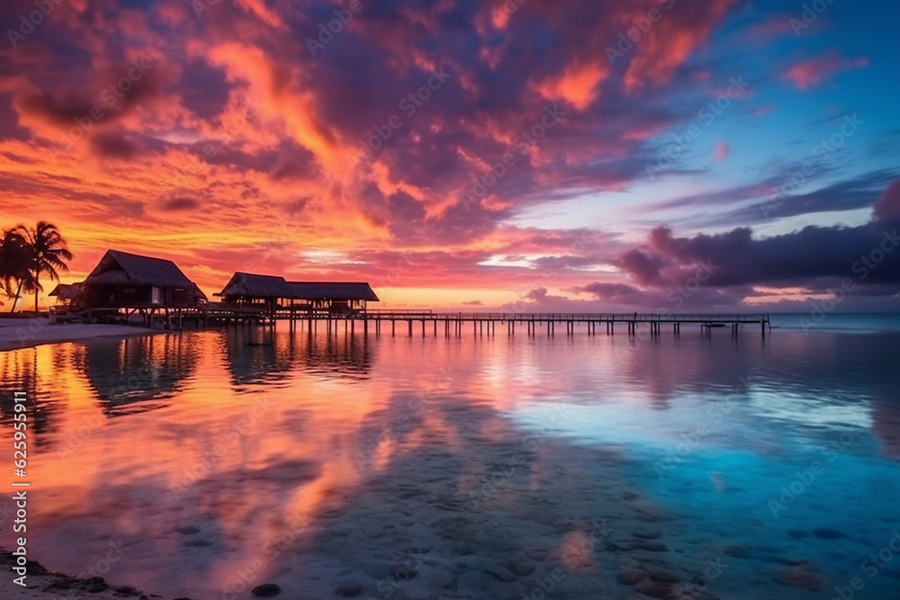 Scenic view of Mount Rainier reflected across the reflection lakes.. Pink sunset light on Mount Rainier in the Cascade Range, Washington State. Beautiful Paradise area Generative AI Scenic view of Mount Rainier reflected across the reflection lakes.. Pink sunset light on Mount Rainier in the Cascade Range, Washington State. Beautiful Paradise area Generative AI