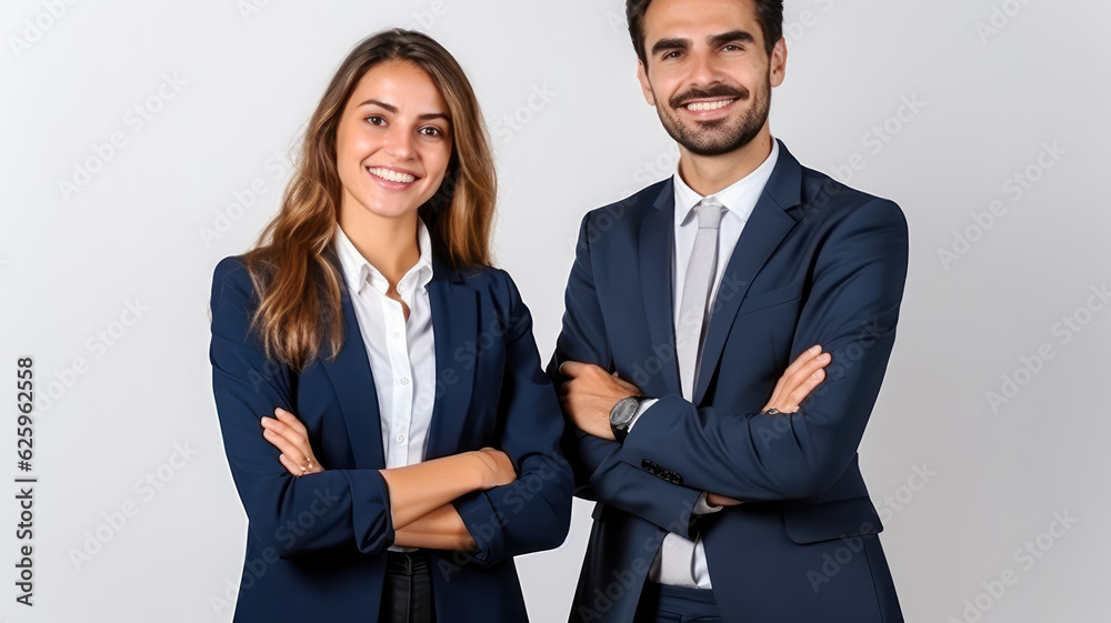 Business Paar. Generiert mit KI Business Paar. Generiert mit KI