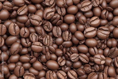 Coffee beans background