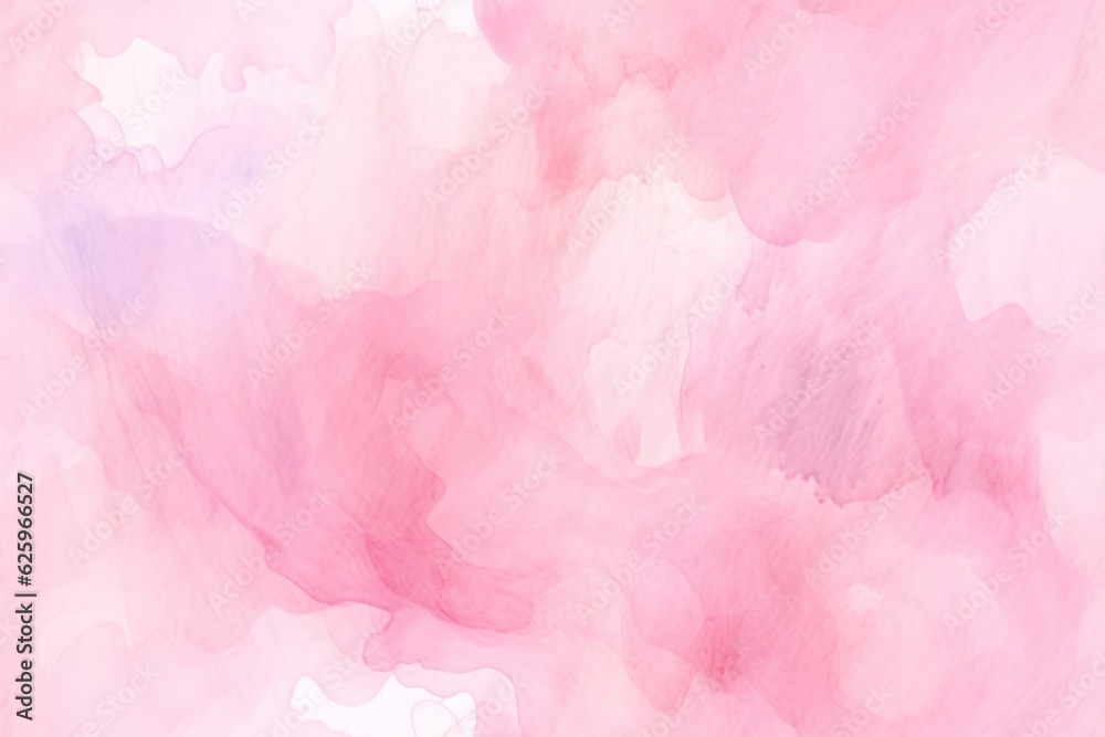 Pink watercolor seamless pattern for background. Pink abstract grunge texture. Generative AI
