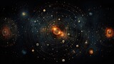 Astrology abstract background
