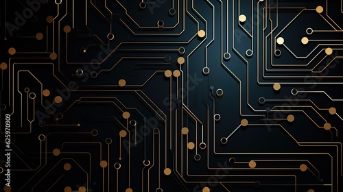 printed circuit board abstract background