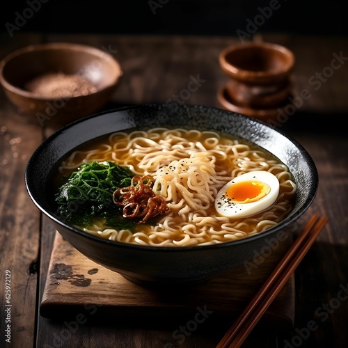 Obraz w ramie Ramen