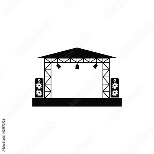 Concert Stage Icon