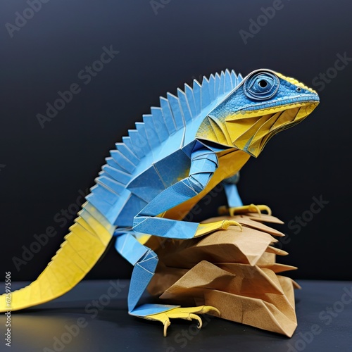lizard origami