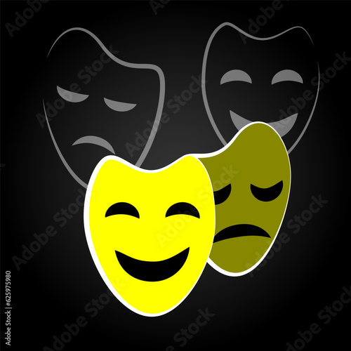 comedy and tragedy mask