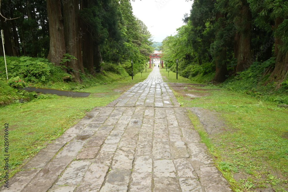 Iwakiyama Shrine in Hirosaki, Aomori, Japan - 日本 青森 弘前 岩木山神社
