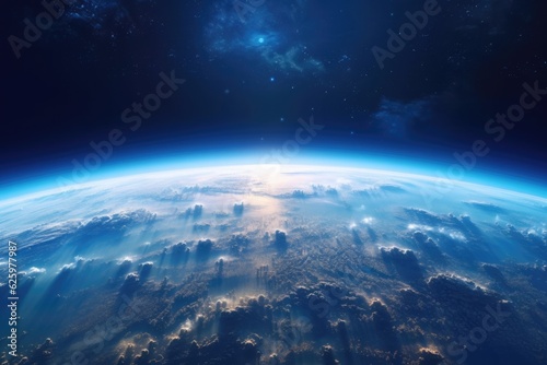 the earth as seen from outer space