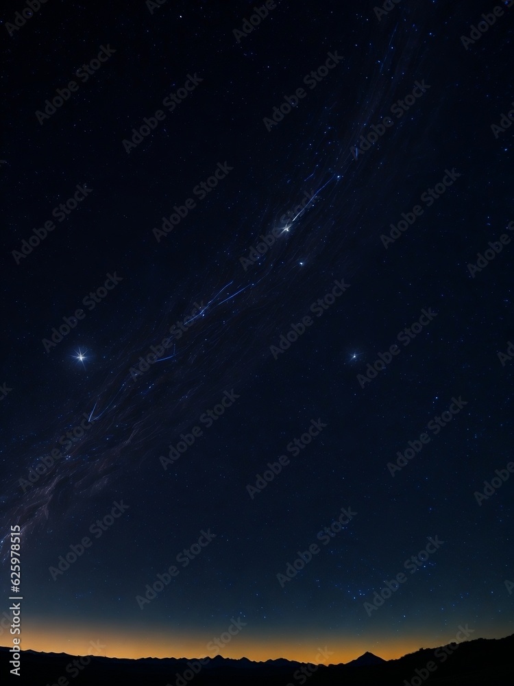 Obraz premium night sky with stars